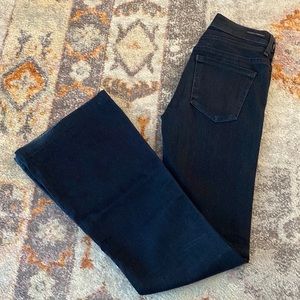 Like new Citizens of Humanity wide leg, dark blue Jean!